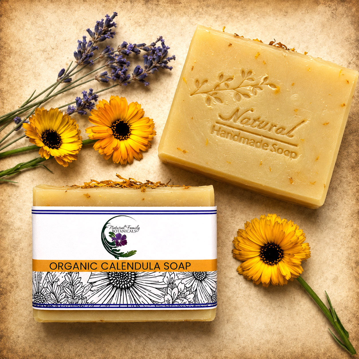 Calendula Lavender Organic Soap