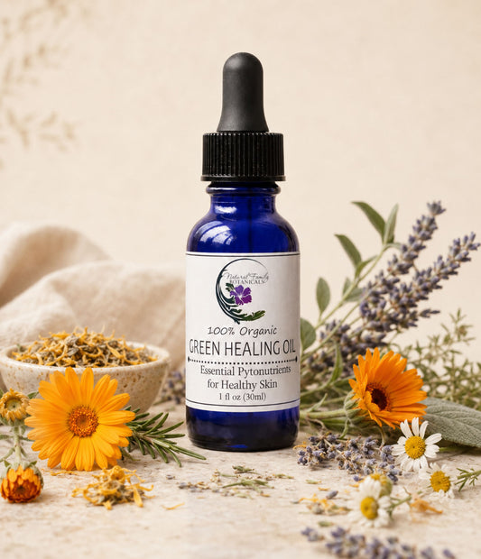 Green Healing Oil - 100% Organic