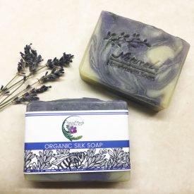 Lavender Swirl Organic Soap